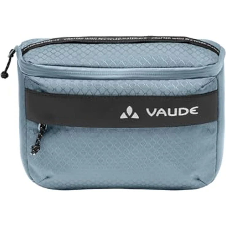 VAUDE Cyclist Box 2in1 Lenkertasche und Hüftgurttasche, 3 Liter Volumen, heron, mit Regenhülle, aus recycelten Materialien – Bild 4