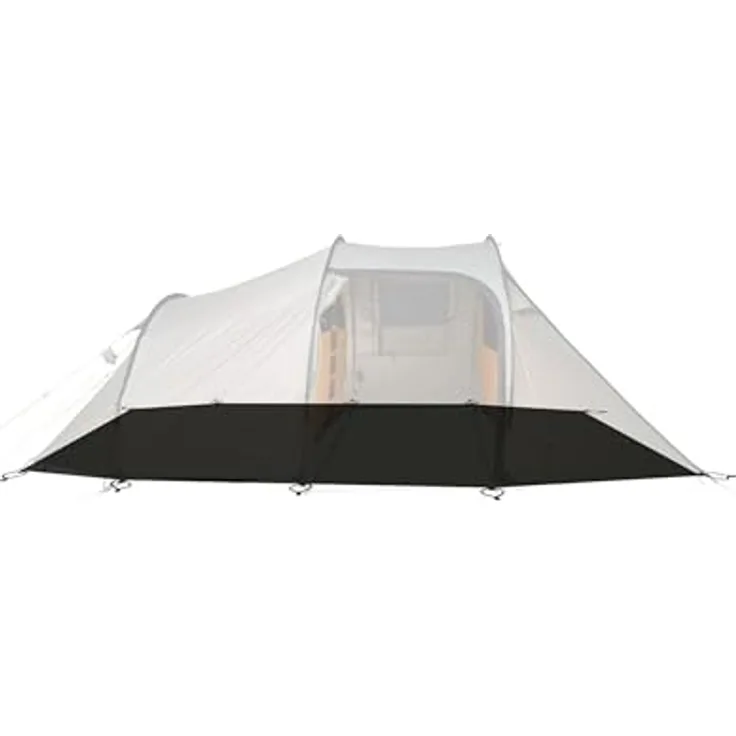 Wechsel Groundsheet Cirrus I, Zeltunterlage in Schwarz, wasserdicht mit 7000mm Wassersäule aus 75D Polyester, robust und schmutzresistent, leicht und kompakt