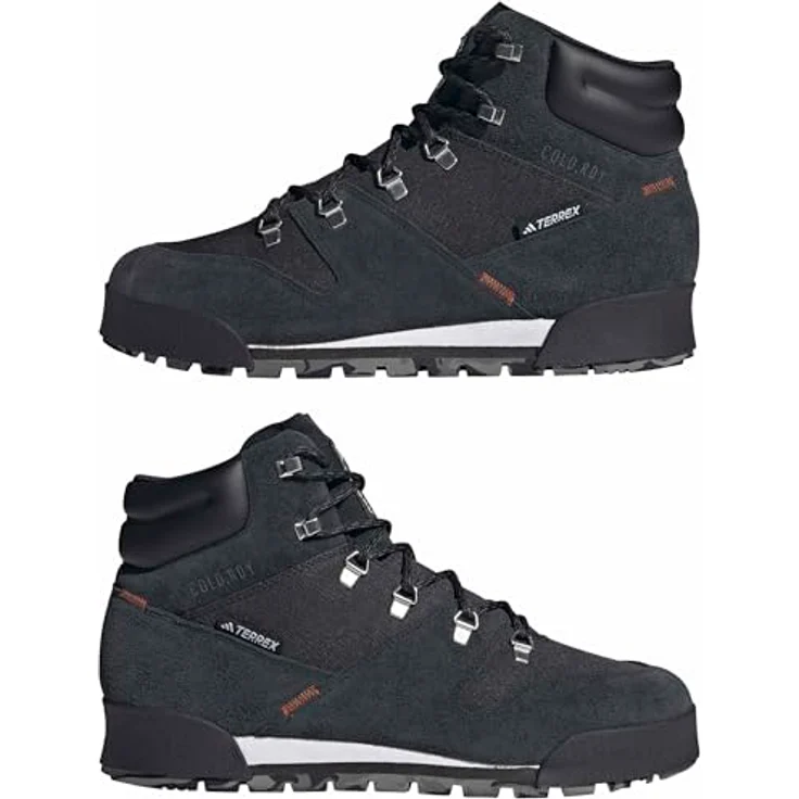 adidas Terrex Snowpitch C.Rdy, Herren Wanderschuhe, wasserabweisend, PrimaLoft Isolierung, Schwarz, Größe 42 – Bild 6