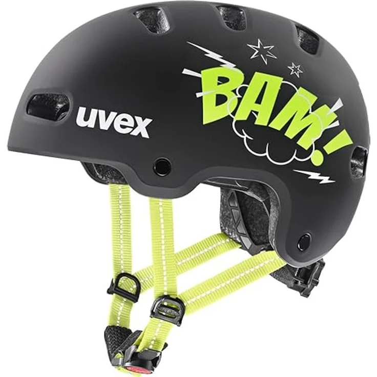 Uvex Kid 4 Style, Kinderfahrradhelm mit sicherem Sitz und modernem Design, blau – Bild 1