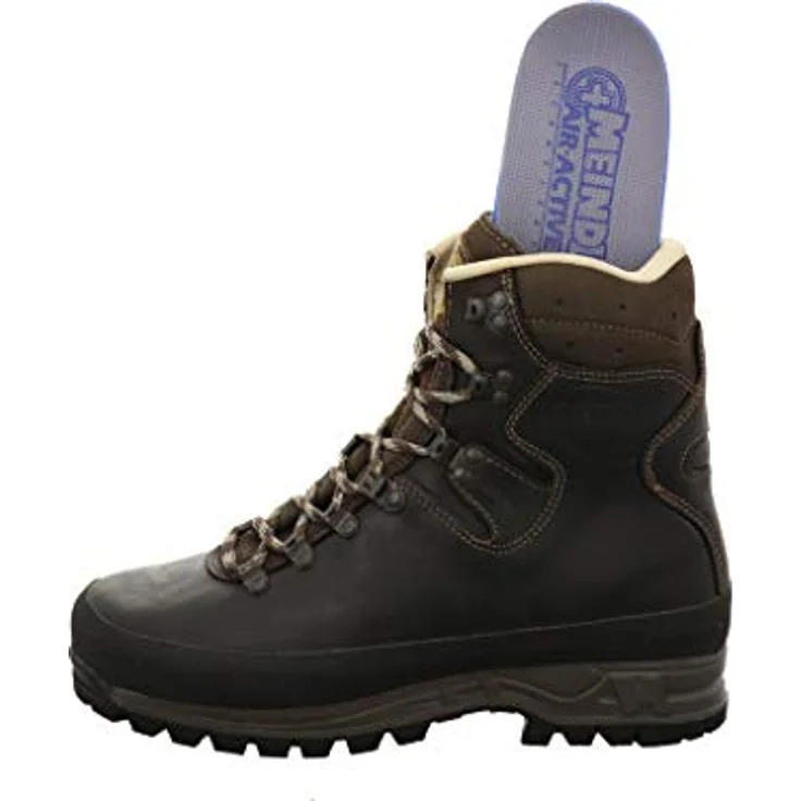 Meindl Herren Engadin MFS Wanderschuhe, ideal für Bergsteigen und Wandern, Größe 44.5, Braun – Bild 6