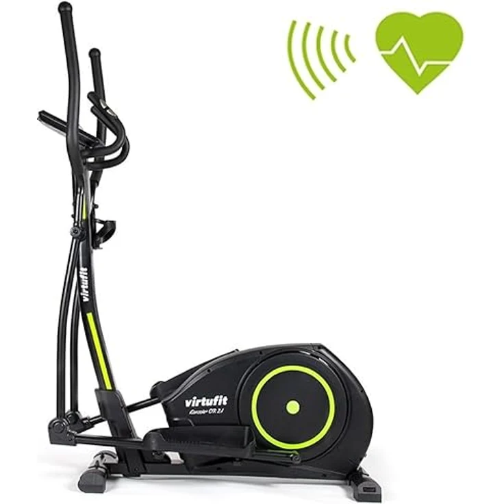 VirtuFit iConsole CTR 2.1 Ergometer Crosstrainer - Klappbarer Ellipsentrainer für Zuhause, 150kg Belastbarkeit, Testsieger – Bild 2