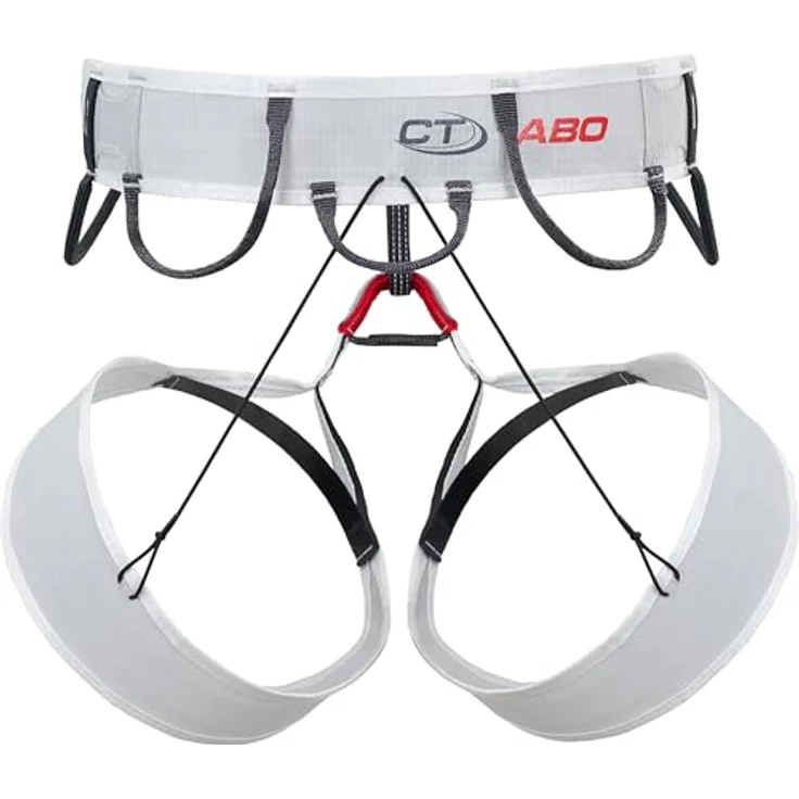 Climbing Technology Abo Klettergurt, leichtes und komfortables Modell aus Recyclingmaterial, Größe L/XL, 5 Materialträgerschlaufen – Bild 2