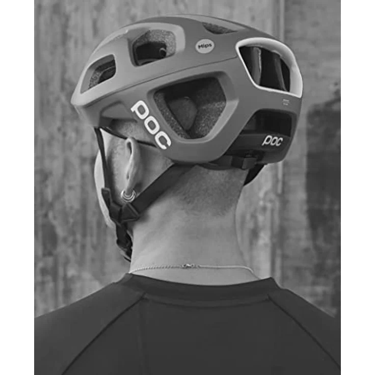 POC Octal MIPS Fahrradhelm, Fluorescent Orange mit optimiertem EPS-Einsatz und MIPS Brain Protection System, Größe 50-56 – Bild 6