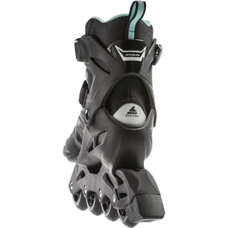 Rollerblade Zetrablade W Nero/Azzurro 25,5, Damen Rollschuhe mit optimierter Rollen/Lager Kombination – Bild 4