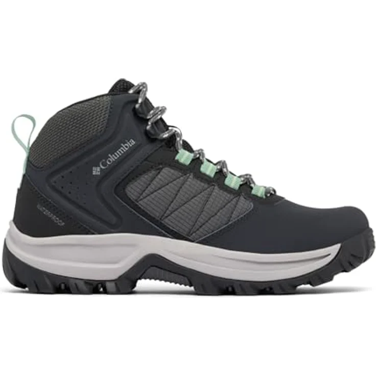 Columbia TRANSVERSE™ HIKE WATERPROOF, Damen Wanderschuhe mit atmungsaktiver Konstruktion und griffiger Gummi-Außensohle, Schwarz (40) – Bild 6