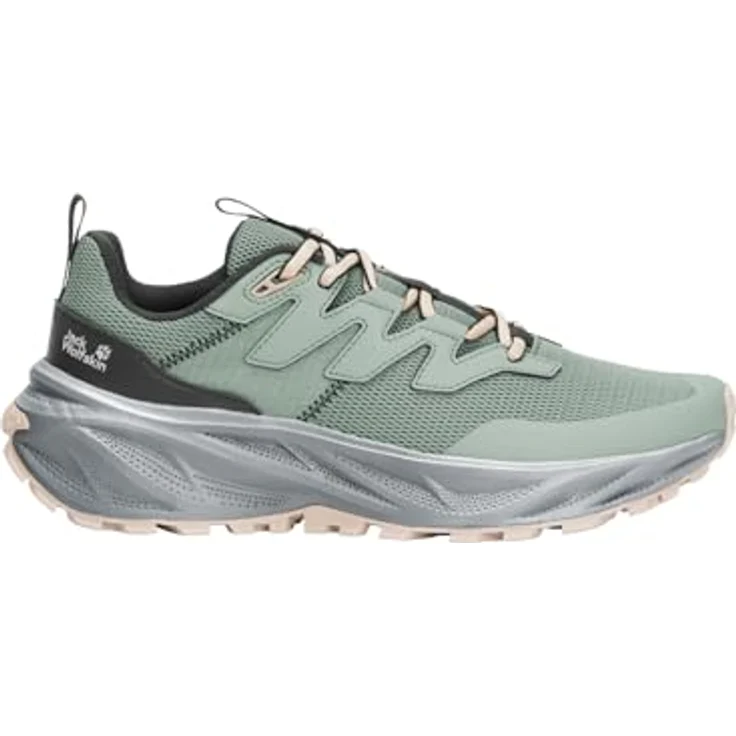 Jack Wolfskin PS TRAIL LOW W, Damen Wanderschuhe mit TEXARIDE-Technologie, Grün – Bild 2