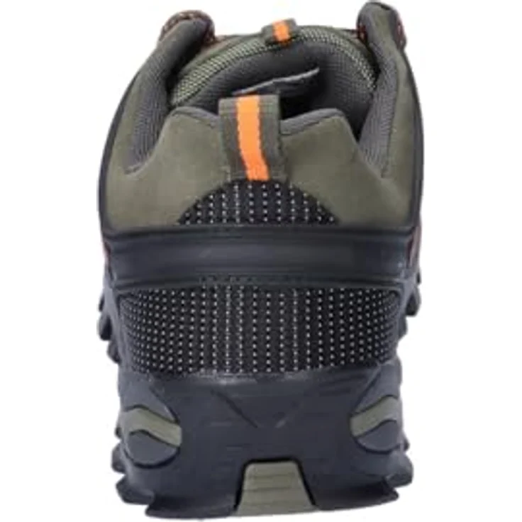 CMP RIGEL LOW TREKKING SHOES WP, wasserdichte Wanderschuhe aus Leder mit profilierten Gummisohlen für guten Grip – Bild 5