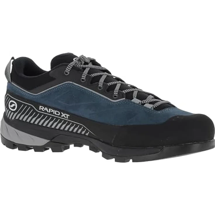 Scarpa Rapid XT, Herren Wanderschuhe mit griffiger Sohle und ergonomischem Leisten, Größe 43, Grau – Bild 4