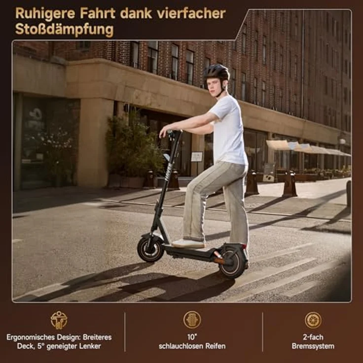 NAVEE GT3 Pro E-Scooter ABE Zertifiziert 60 km Reichweite | Vierfach-Federung – Bild 3