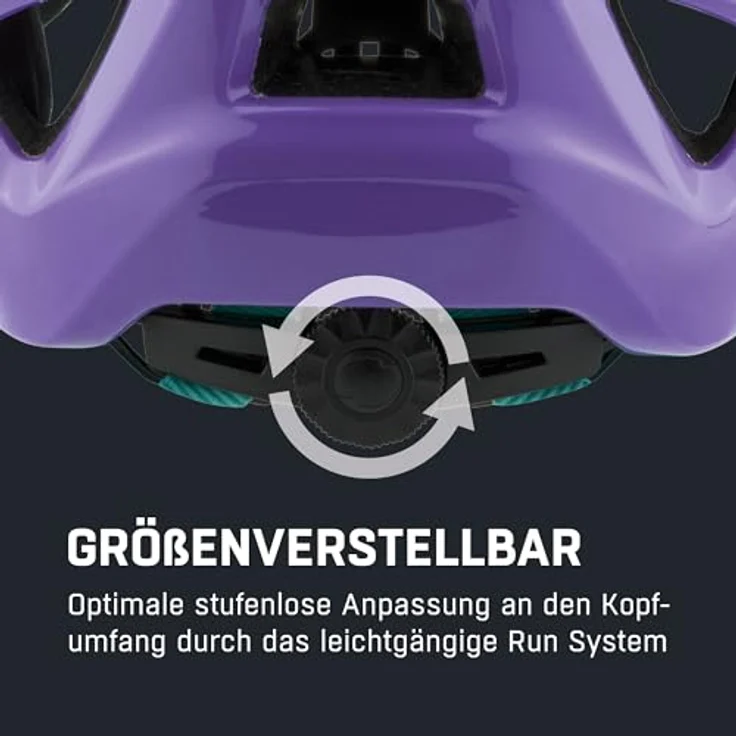ALPINA SPORTS Pico, Velohelm für Kinder und Jugendliche, Inmold-Bauweise mit integriertem Schild und 15 Lüftungsöffnungen, 50 - 55 cm – Bild 5