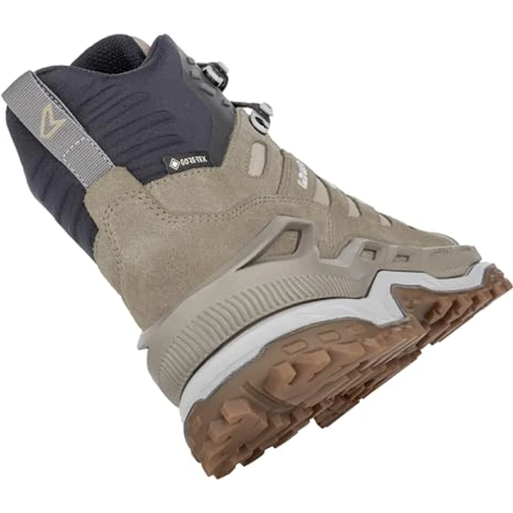 Lowa Innovo GTX Mid Ws, Damen Wanderstiefel in Beige mit wasserdichter Gore-Tex Membran – Bild 2