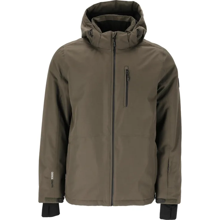 WHISTLER Drizzle M Ski Jacket, wasserdicht 10.000 mm, winddicht, Schwarz, Größe 3XL