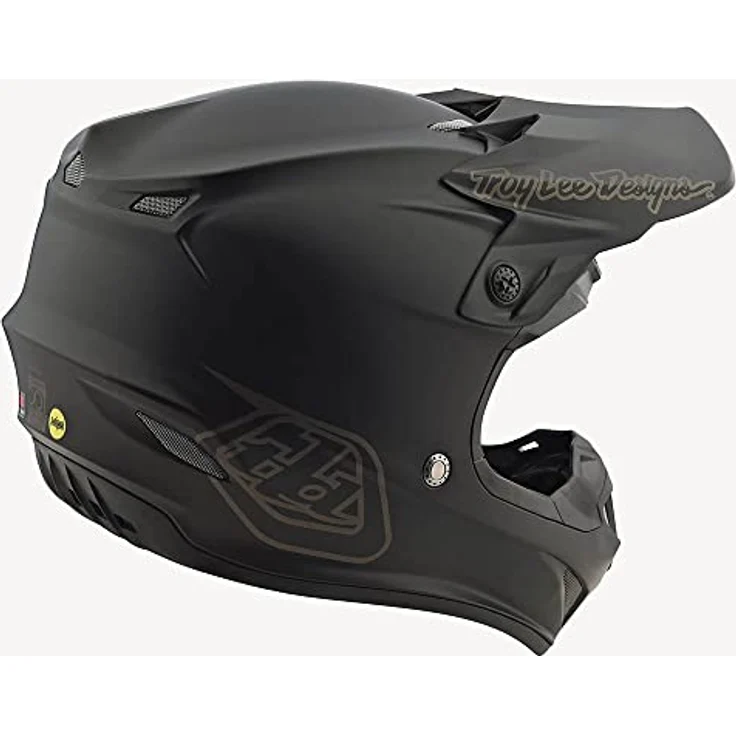 Troy Lee Designs SE4 Polyacrylite MIPS Helm, Midnight, schwarz, für Jugendliche, Größe M (50-51 cm), mit 16 Belüftungsöffnungen und ECE 22.06 Zertifizierung – Bild 2