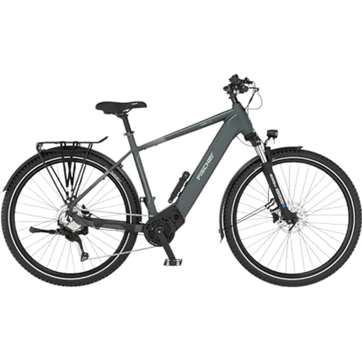 FISCHER E-Bike ATB TERRA 6.8I 711 Ultimate, 55 cm Rahmenhöhe, 711 Wh Akku, BROSE Mittelmotor, 9-Gang Kettenschaltung, StVZO-zugelassen