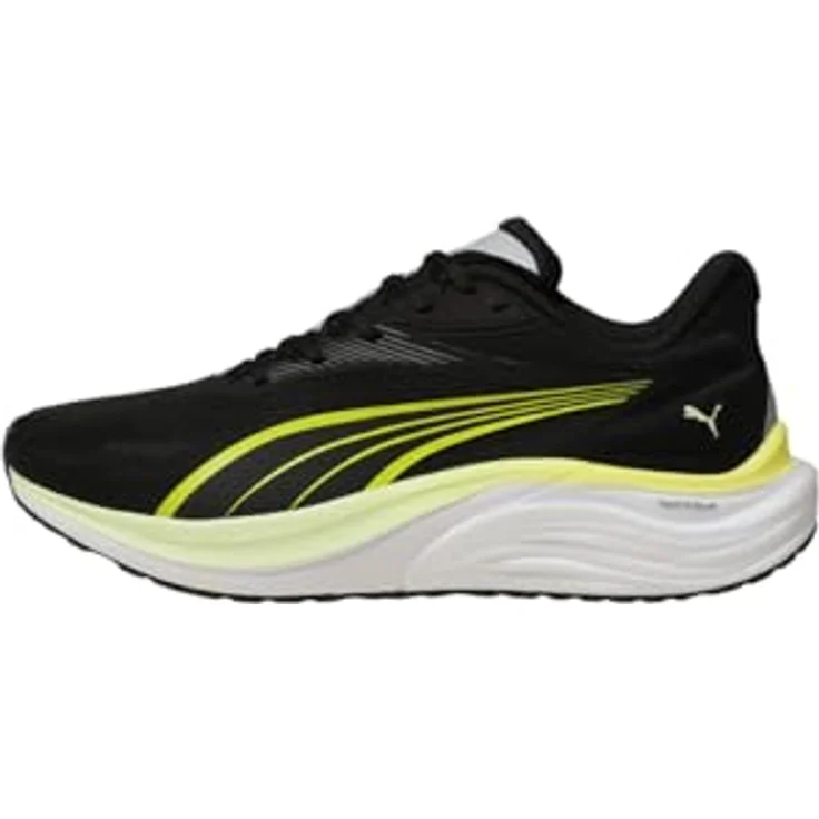 PUMA Electrify NITRO 4, Laufschuhe mit NITROFOAM und PROFOAMLITE Dämpfung, PUMA WHITE-PUMA BLACK, Größe 42.5 – Bild 2