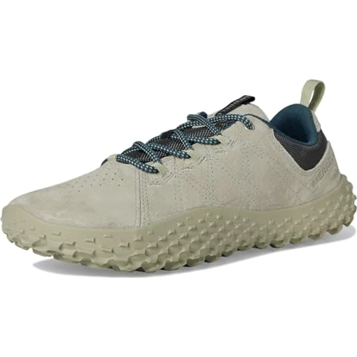 Merrell Barefoot Wrapt, Herren Wanderschuhe in Beige, mit aggressive Gummisohle und atmungsaktivem Meshfutter, Größe 42 – Bild 11