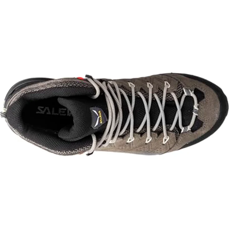 SALEWA Women's Alp Mate Mid GTX, Wasserdichte Wanderschuhe aus Wildleder mit griffiger Pomoca-Sohle, braun, Größe 37 – Bild 8