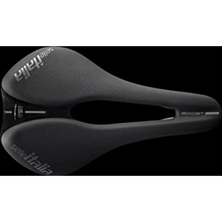 Selle Italia NOVUS EVO BOOST Superflow TI Sattel, Gelschaumbezug, schwarz - L3 für Indoor- und Outdoor-Nutzung – Bild 4
