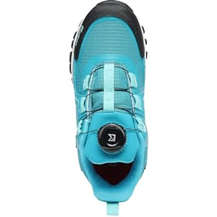 Kastinger FSK-Preiner Low Wanderschuhe Kinder, Outdoorschuhe in Türkis, Größe 33 EU, Synthetik-Obermaterial, Drehverschluss – Bild 5