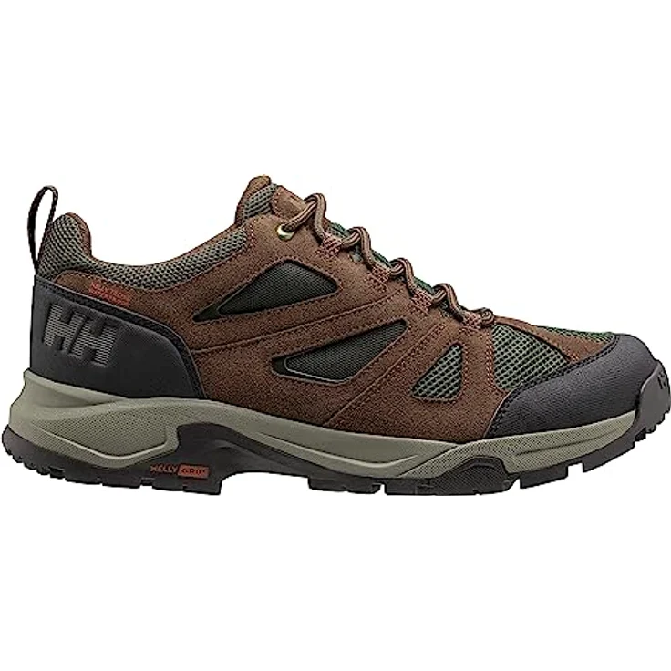 Helly Hansen Switchback Low 2 Ht, Herren Wanderschuhe mit HELLY TECH Wasserschutz, Wetterbeständig, Grün-Braun, Größe 40.5 – Bild 3