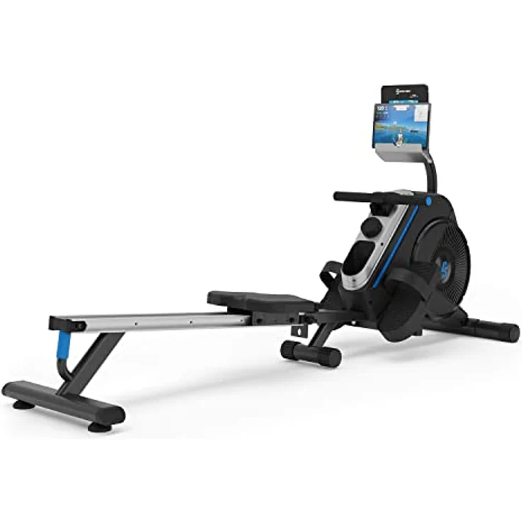 Capital Sports Rudergerät für Zuhause, Kompakter Rowshaper, Rudergerät Klappbar mit 8 Stufen, LCD-Monitor, Bodenrollen, Row Shaper mit Magnetwiderstand, Cardio-Rudergeräte, Fitnessgeräte für Zuhause – Bild 1