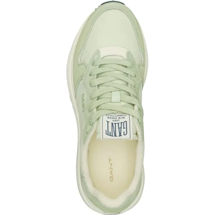 GANT 30533848/G726 Laufschuhe im Retro Look aus Nylon mit Velourslederdetails, lightgreen, Größe: 39 – Bild 6