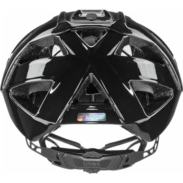 Uvex Sports Quatro, Velohelm für E-Bike und MTB, matte schwarz, 52 - 57 cm, mit 17 Belüftungsöffnungen und integrierter Sonnenblende – Bild 5