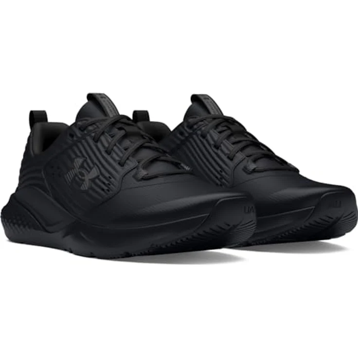 Under Armour Charged Commit TR 4, Herren Laufschuh mit dämpfender Sohle und Gummi-Profilsohle – Bild 2