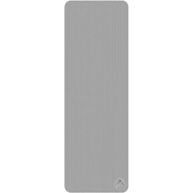 Trendy Sport Profi GymMat 180 Yogamatte, Gymnastikmatte, Turnmatte in grau 180 x 60 x 1,5 cm