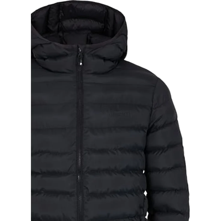 Protest Basso Puffer Jacke Herren, Skijacke aus Recyclingmaterial, einfarbig mit Kontrastreißverschluss, elastische Manschetten – Bild 3