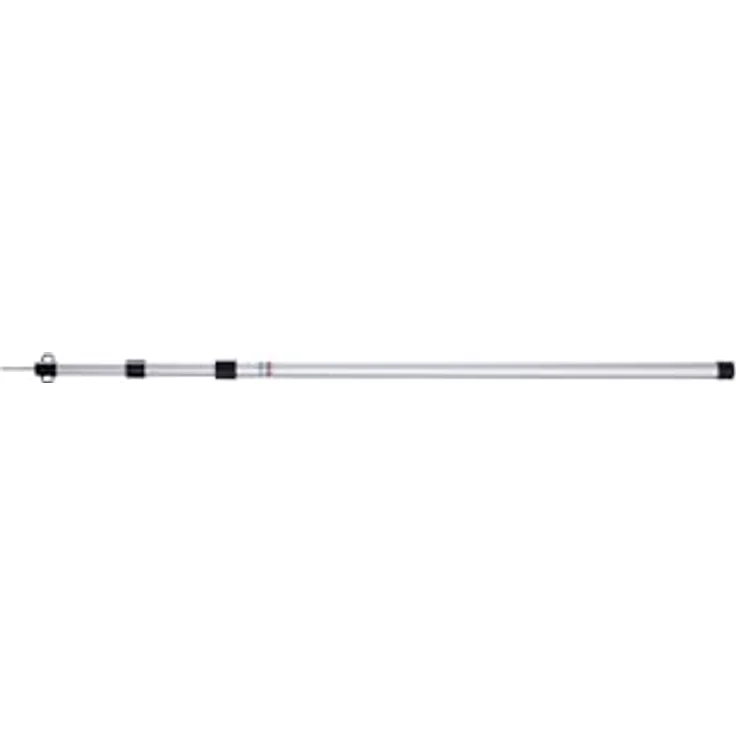 Jack Wolfskin Teleskopstange Telescopic Pole Silver 106-230 cm, leicht, stufenlos einstellbar, 480 g – Bild 1