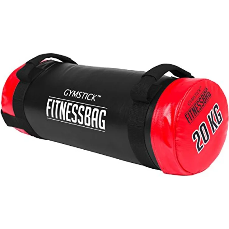 Gymstick Fitness Bag 20kg, vielseitige Trainingslösung für Ausdauer, Kraft und Flexibilität, weich und sicher zu handhaben