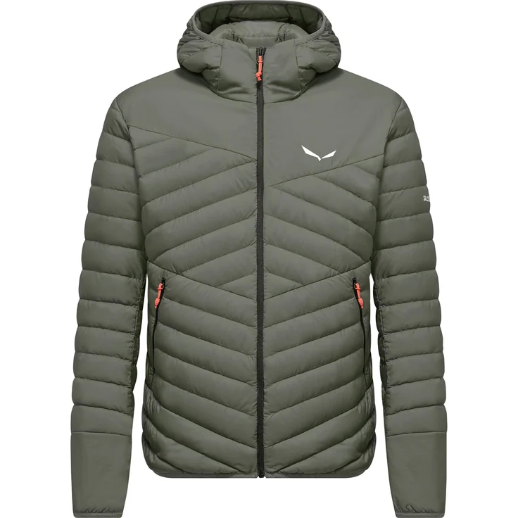 Salewa Brenta RDS Daunenjacke für Herren, leichte Skijacke, windbeständig und wasserabweisend, Grün, M – Bild 1