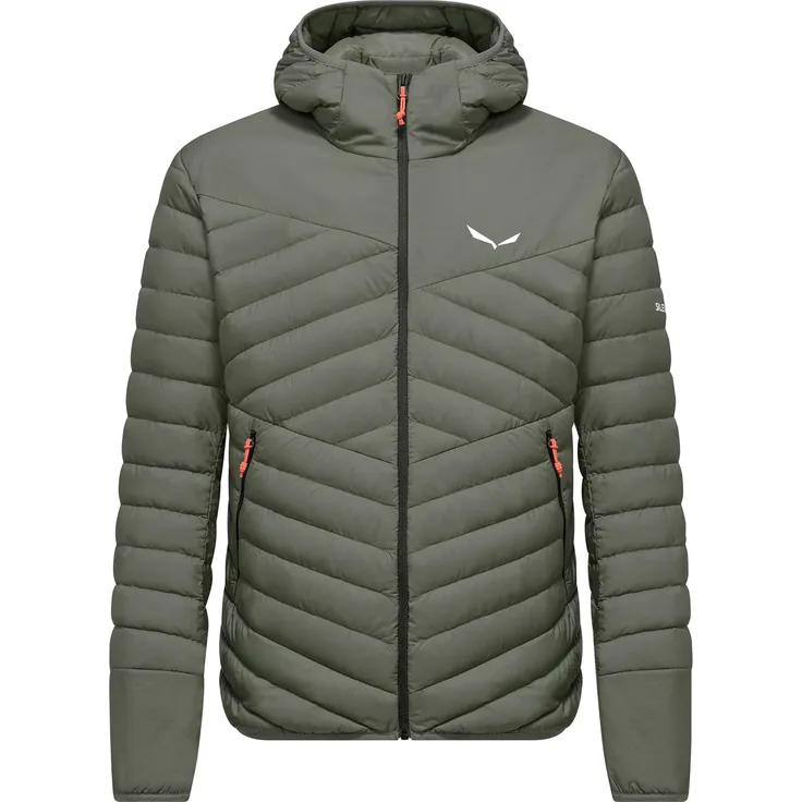 Salewa Brenta RDS Daunenjacke für Herren, leichte Skijacke, windbeständig und wasserabweisend, Grün, M