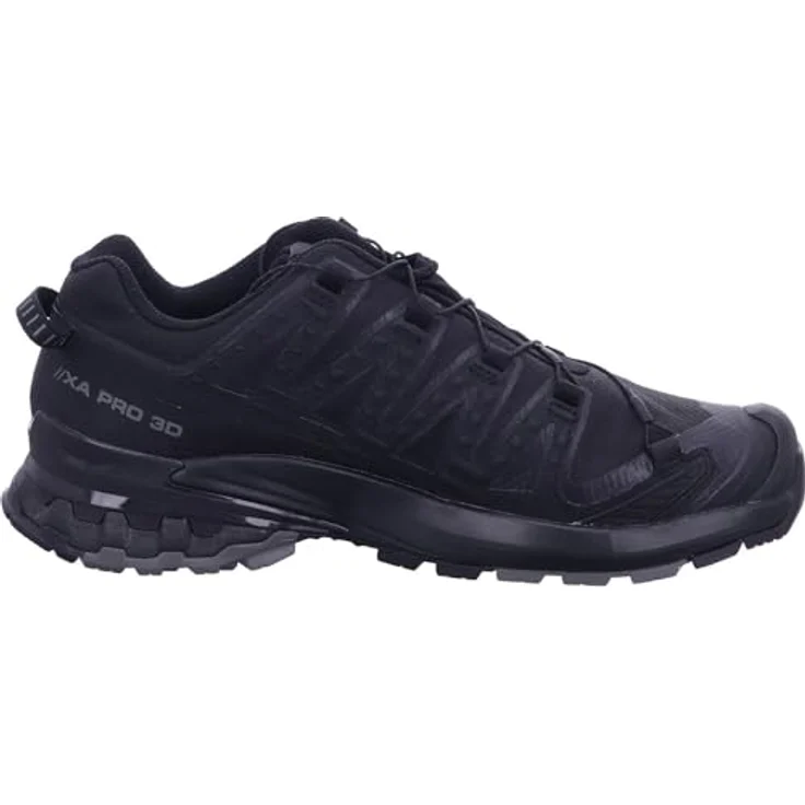 Salomon Xa Pro 3D V9, Herren Wanderschuhe mit Gore-Tex-Membran, Schnellschnürung und OrthoLite-Einlegesohle, Schwarz, Größe 45 1/3 – Bild 6
