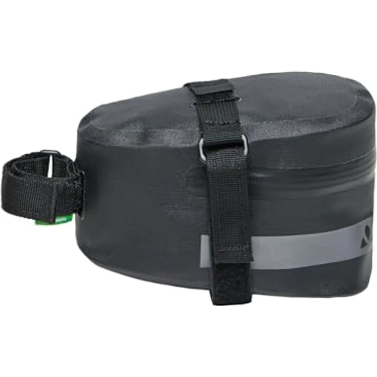 Vaude Tool Proof L, wasserdichte Satteltasche mit 1,3 l Volumen und praktischer Klettbefestigung, schwarz – Bild 4