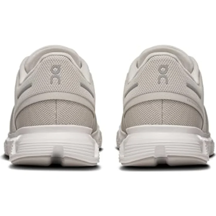 ON Running Cloud 6, Damen Laufschuhe aus atmungsaktivem Mesh mit CloudTec®-Dämpfung, Pearl-White, EU 40.5 US 9 – Bild 7