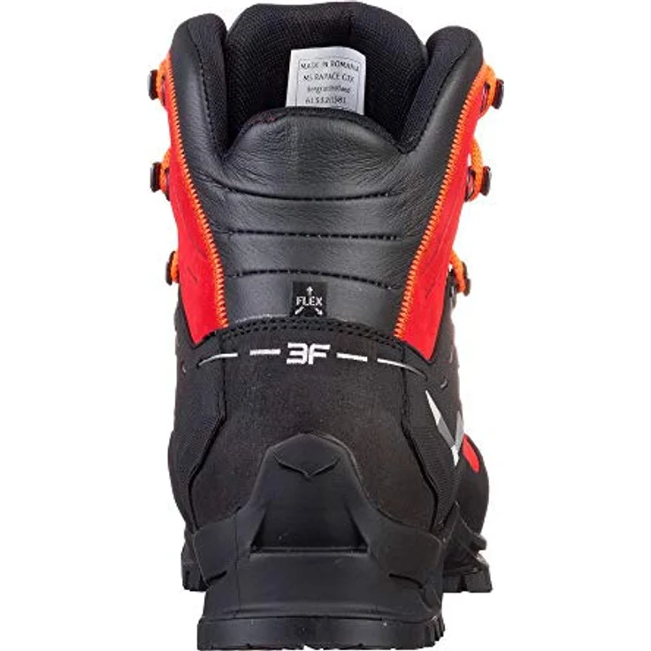 Salewa Rapace GTX, wasserdichter Herren Wanderschuh aus Nubukleder mit GORE-TEX® Futter, rot – Bild 3