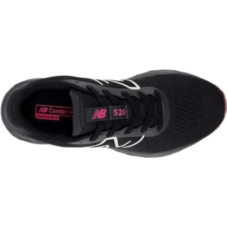 New Balance Fresh Foam 520 v9, Damen Laufschuhe mit atmungsaktivem Mesh-Obermaterial und flexibler Gummisohle, Schwarz (37) – Bild 3