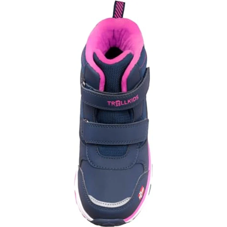 Trollkids Kid's Hafjell Winter Boots, Wasserdichte Winterstiefel mit Fleece-Innenmaterial, marine, Größe 39 – Bild 3