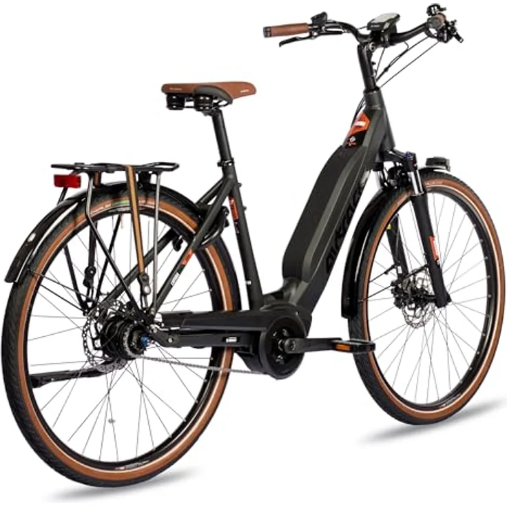 Airtracks 28 Zoll Damen E-Bike LS Trekking Fahrrad Lumina Active Plus LINE Gen3 500 Wh 8s Shimano Nexus - Rahmenhöhe 50cm (Körpergröße 165-180cm) in Schwarz – Bild 3