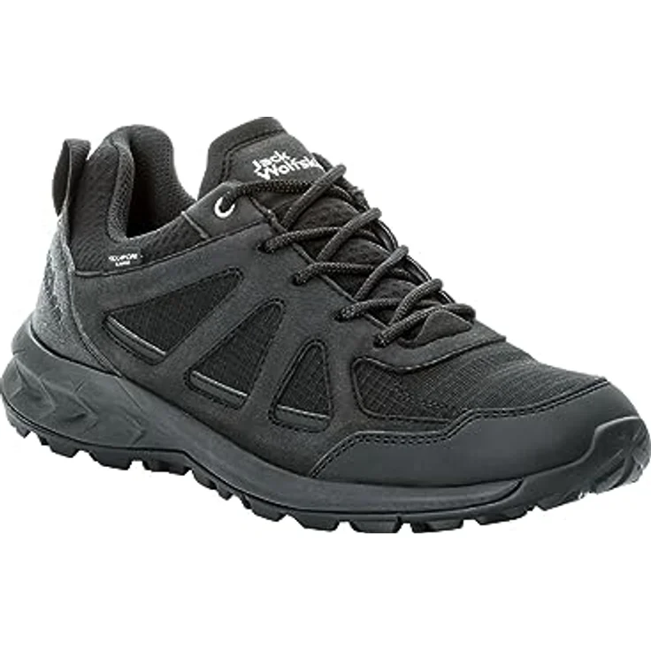 Jack Wolfskin Woodland 2 Texapore Low W, Damen Wanderschuhe, wasserdicht und atmungsaktiv, Schwarz, Größe 38 – Bild 7