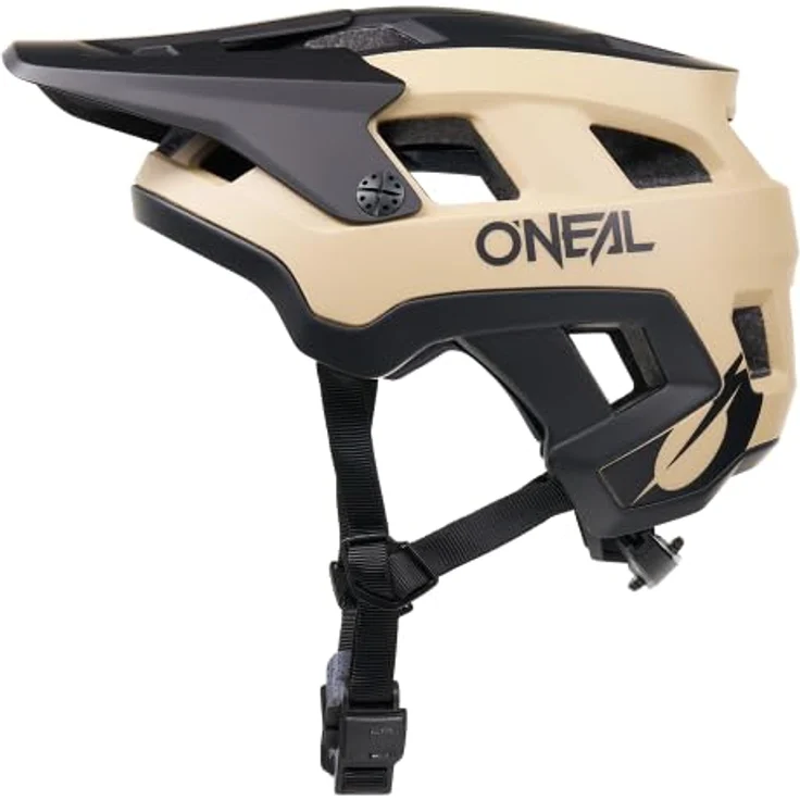 O'Neal Defender Helm, leichter All Mountain / Enduro Helm in Sand/Schwarz, L/XL mit Inmold-Technologie und Fidlock Magnet-Verschluss – Bild 3