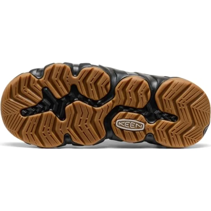 KEEN HYPERPORT FISHERMAN LEATHER, Trekkingsandale aus Leder und Textil, braun, 10,5 – Bild 6