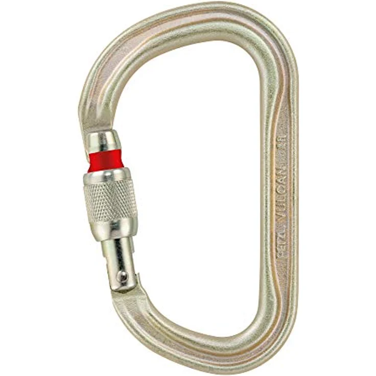 Petzl Vulcan Karabinerhaken, SCREW-LOCK mit 45 kN Achswiderstand, Unisex, 29 mm Öffnung, 235 g – Bild 1