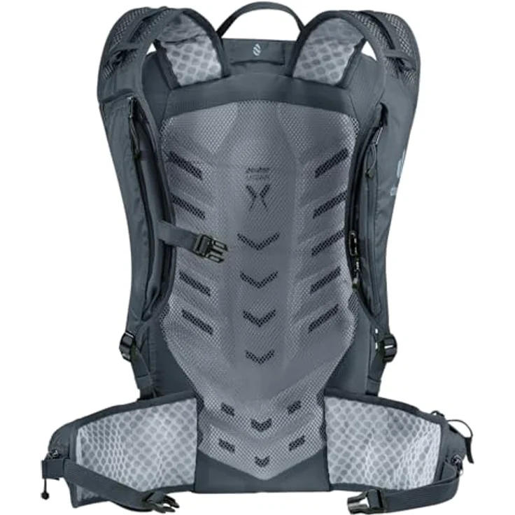 deuter Speed Lite Pro 19, leichter Wanderrucksack mit LiteAir-Rückensystem, Schwarz, für Trinksystem bis 3L – Bild 2