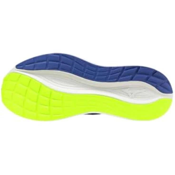 Mizuno Neo Cosmo, Laufschuhe mit MIZUNO ENERZY NXT Dämpfung, Estate Blue/White/Lightning Yellow, Größe 42.5 – Bild 3