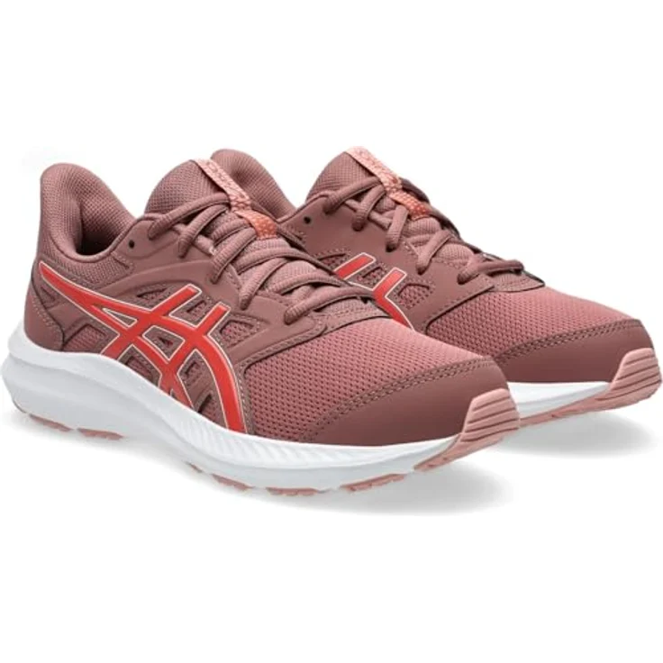 ASICS Performance JOLT 4 GS, Laufschuhe für Kinder, komfortable Passform, atmungsaktives Obermaterial, Rot – Bild 4