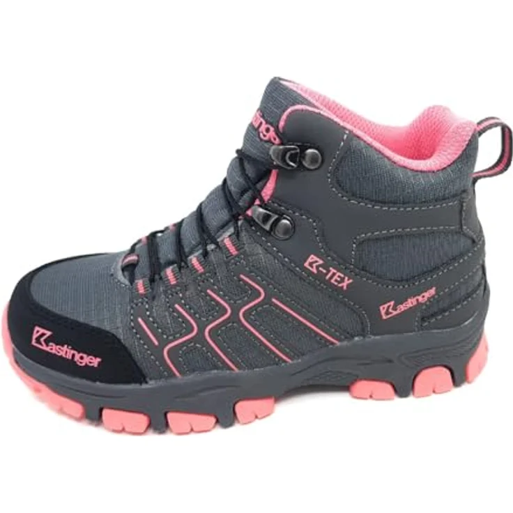 Kastinger Farrer High II, Wanderschuhe mit atmungsaktiver K-Tex Membran und gepolsterter K-Cell Einlegesohle, grau – Bild 3
